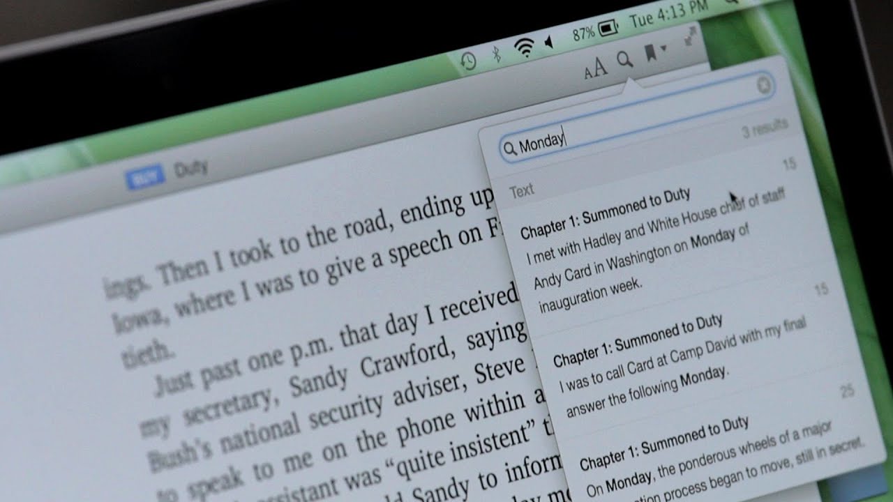 how tosearch for words on mac